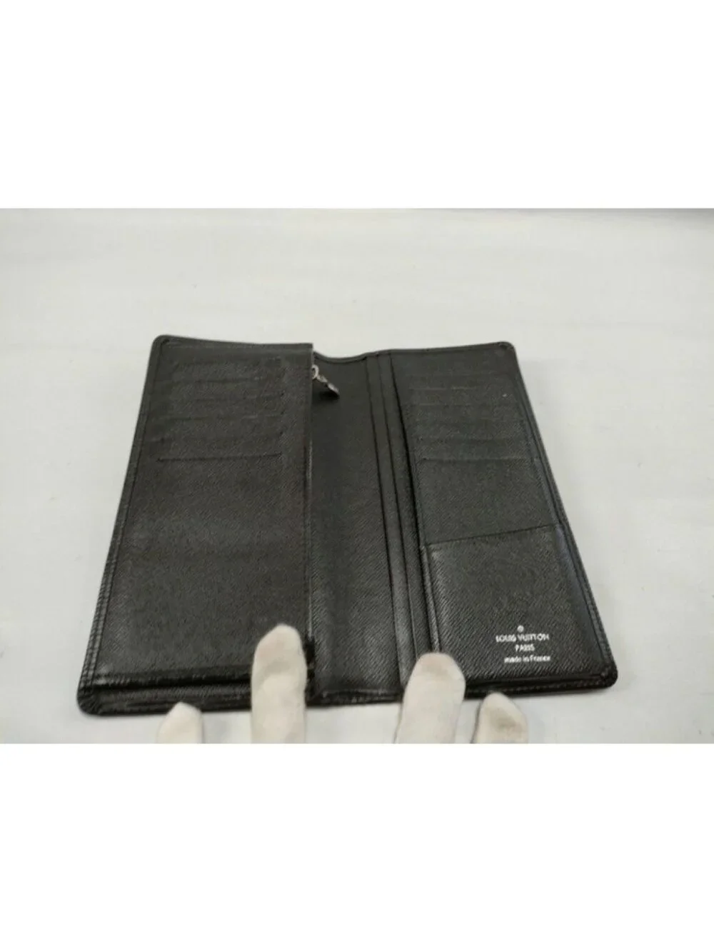 Louis Vuitton Wallet Portefeuille Brazza Black Epi Bifold